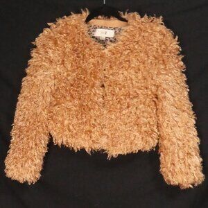 FOREVER 21 | small | Poodle Knit Jacket | Single Hook and Eye Closure | NWOT